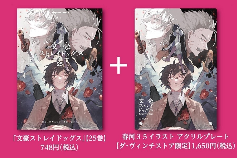 文豪ストレイドッグス』ダ・ヴィンチストア限定特装版25巻発売 | 商品