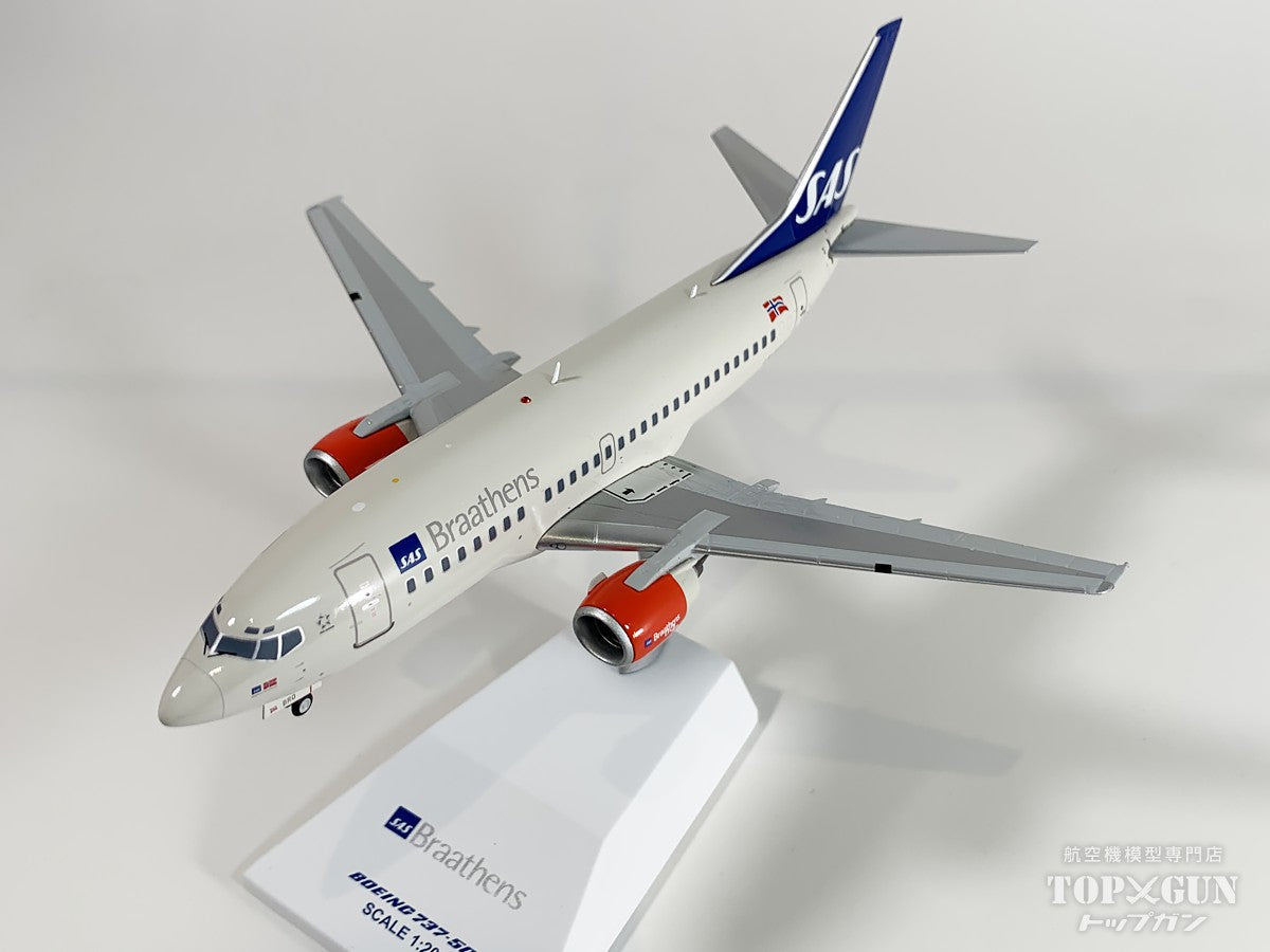 JC Wings 737-500 SASスカンジナビア航空 (ブラーテンス) LN-BRO 1/200