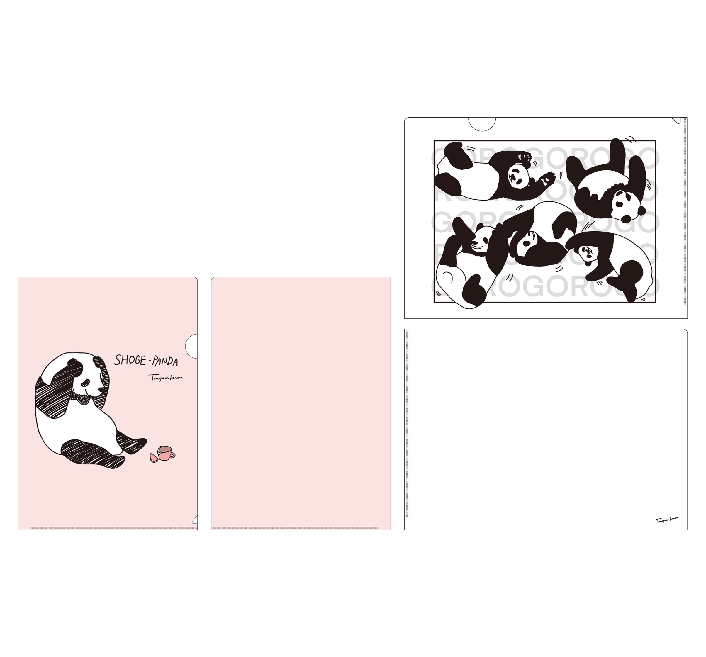 クリアファイルセット | 中村倫也 | TopCoat Online Shop