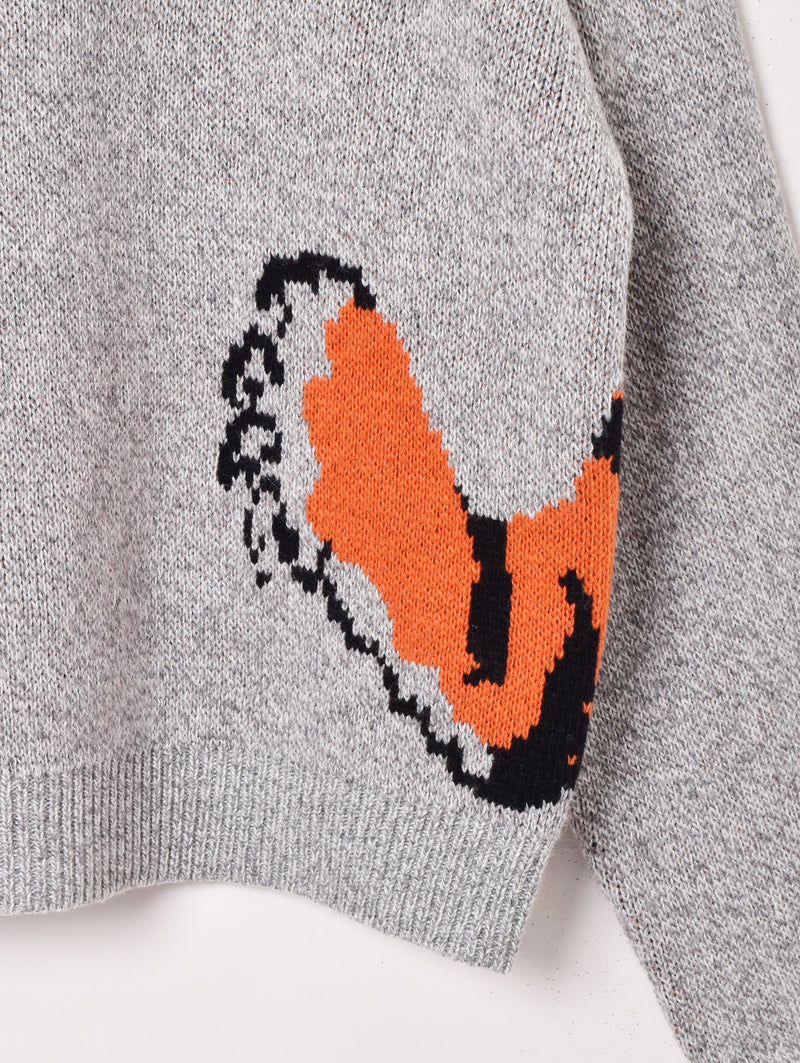 2色展開】Backers アニマル柄 タイガーモチーフ セーター – 古着屋Top