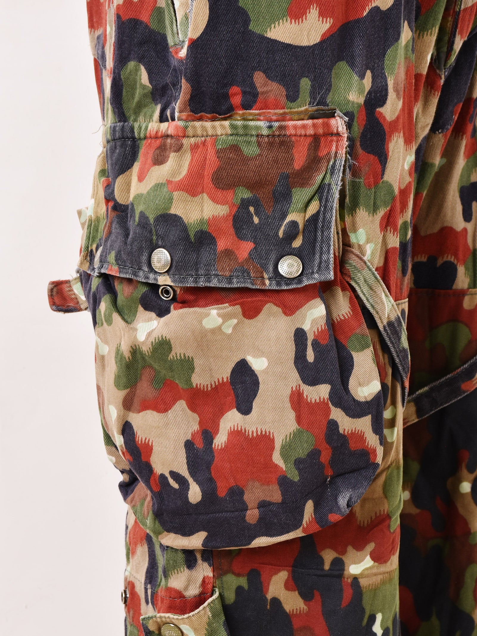 70's スイス軍 M-70 アルペンカモフラージュ オーバーオール – 古着屋