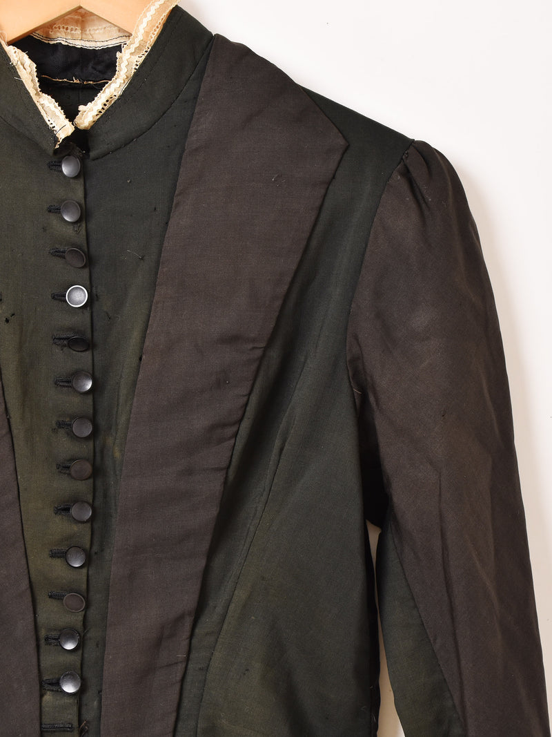 40's アンティーク ヴィクトリアンブラウス – 古着屋Top of the Hillの