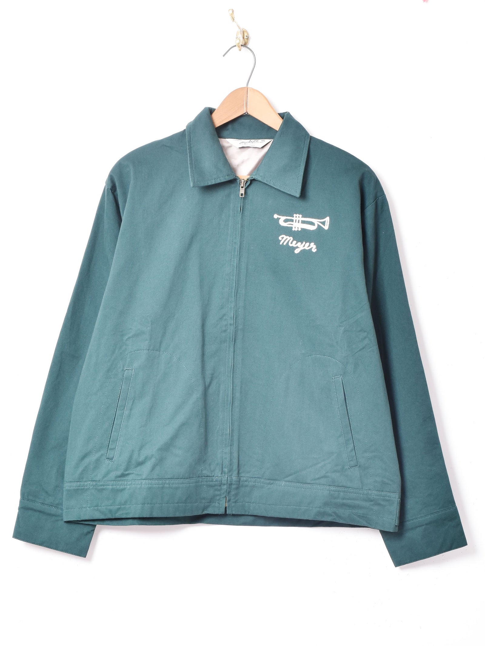 2色展開】Backers ロバ刺繍 ジップアップジャケット – 古着屋Top of