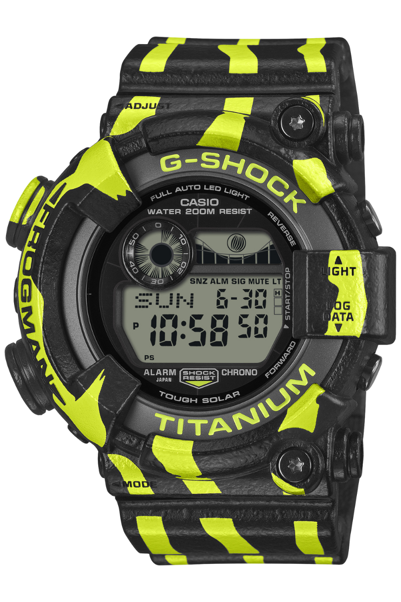 G-Shock Frogman Poison Dart Frog GW-8200TPF-1 – Topper Fine Jewelers