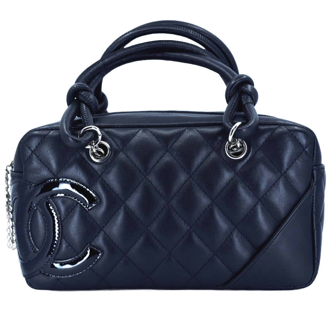 シャネル CHANEL カンボンライン ミニボーリングバッグ | 中古通販
