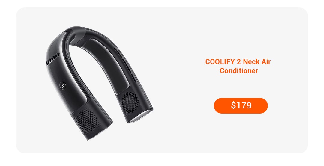 COOLIFY 2 Neck Air Conditioner - Long Endurance Version - TORRAS