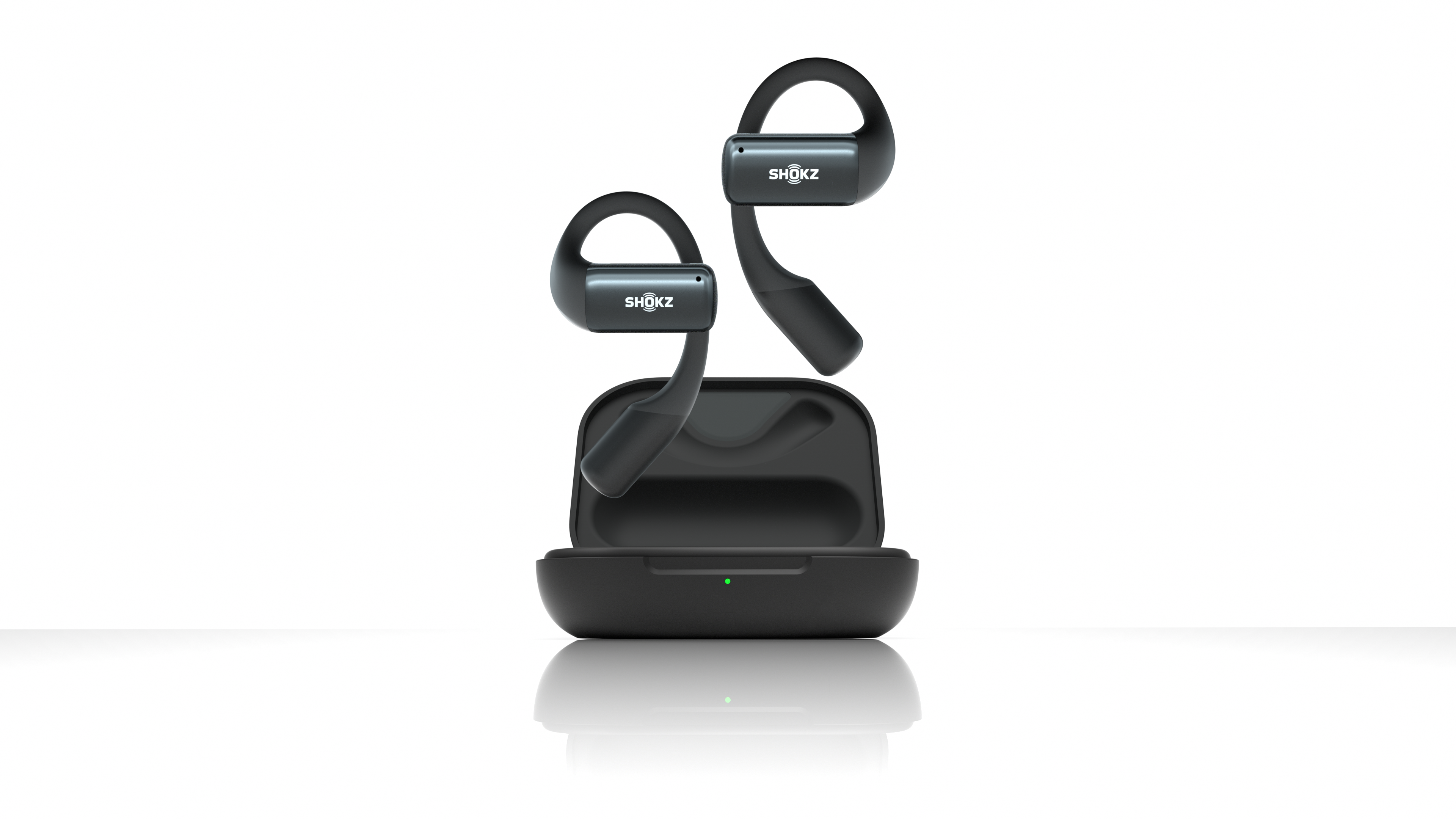 Shokz】オープンイヤータイプの完全ワイヤレスイヤホン「OpenDots