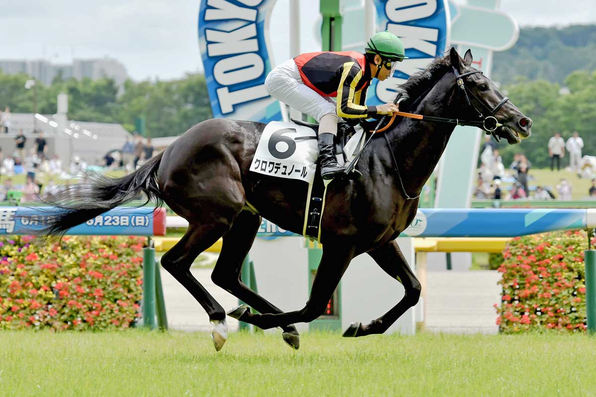 キタサンブラック産駒の大物候補クロワデュノールが東スポ杯2歳Sに