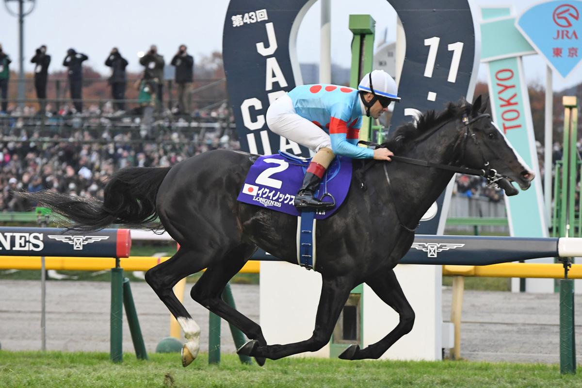 イクイノックスが〝年間世界1位〟を獲得 ジャパンCも史上初の〝最
