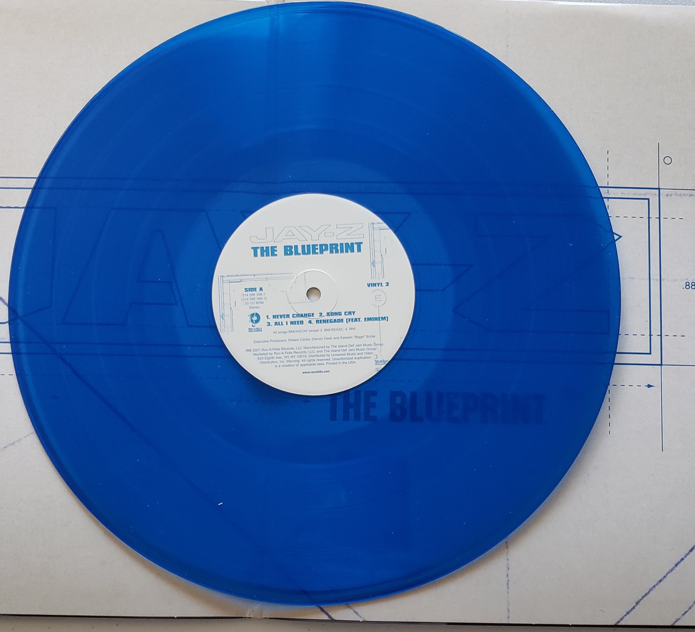 JAY-Z - THE BLUEPRINT (VINYL 2xLP)2001 RARE!!! – Total Vintage