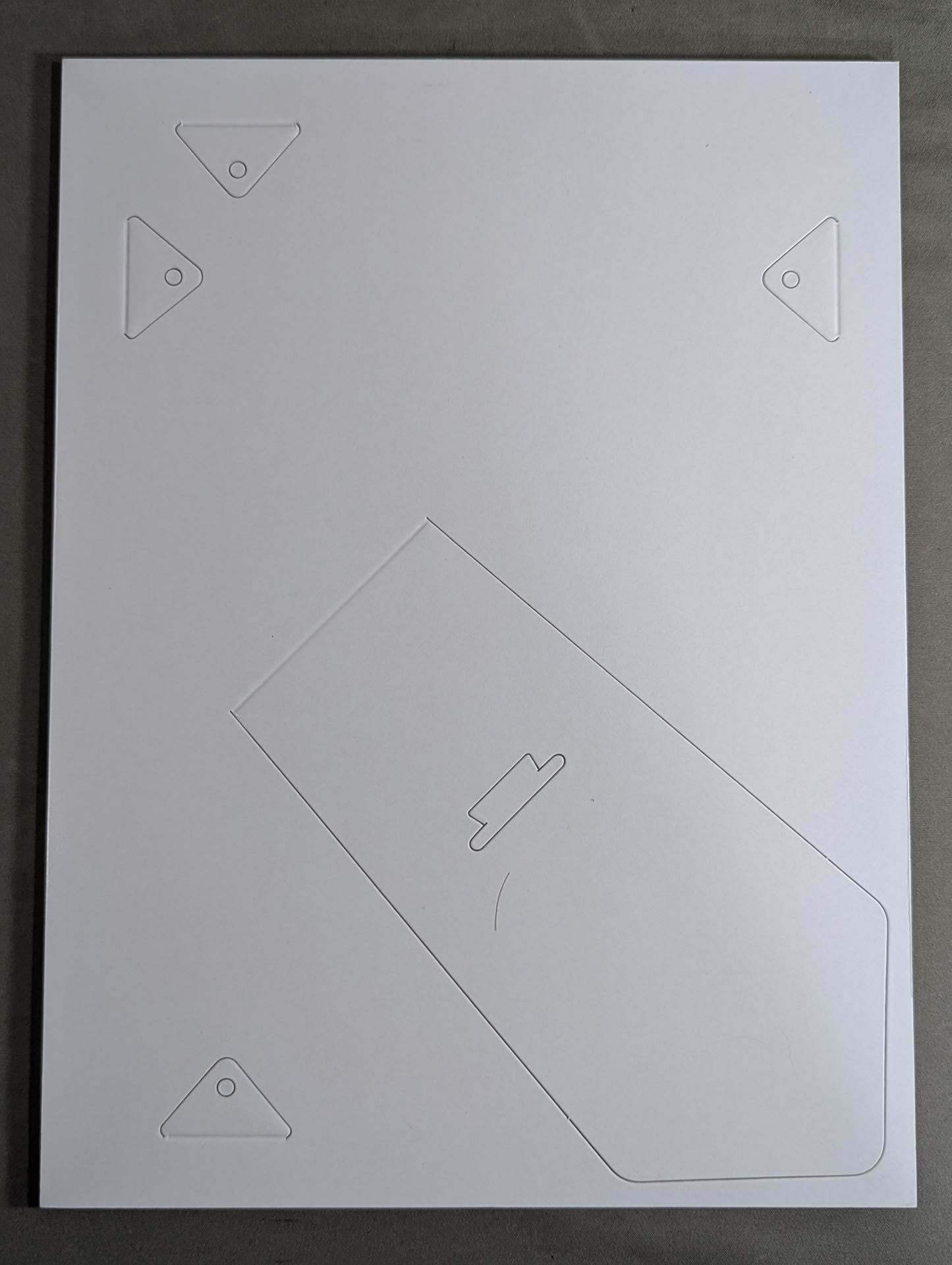 初代タイガーマスク 直筆サイン入り 写真パネル(人差し指突き上げ