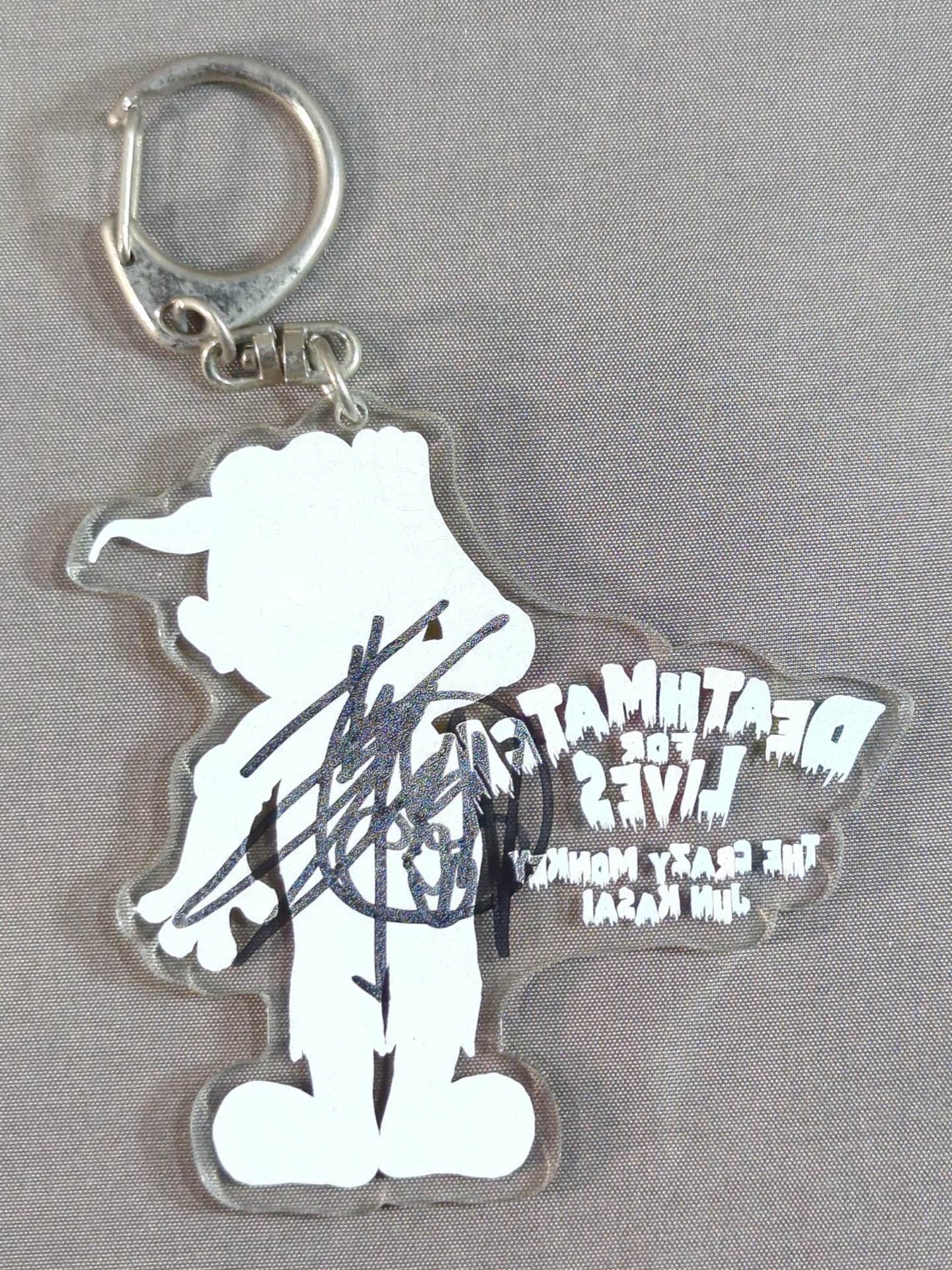 直筆サイン入り】葛西純「DEATHMATCH FOR LIVES」アクリルキーホルダー