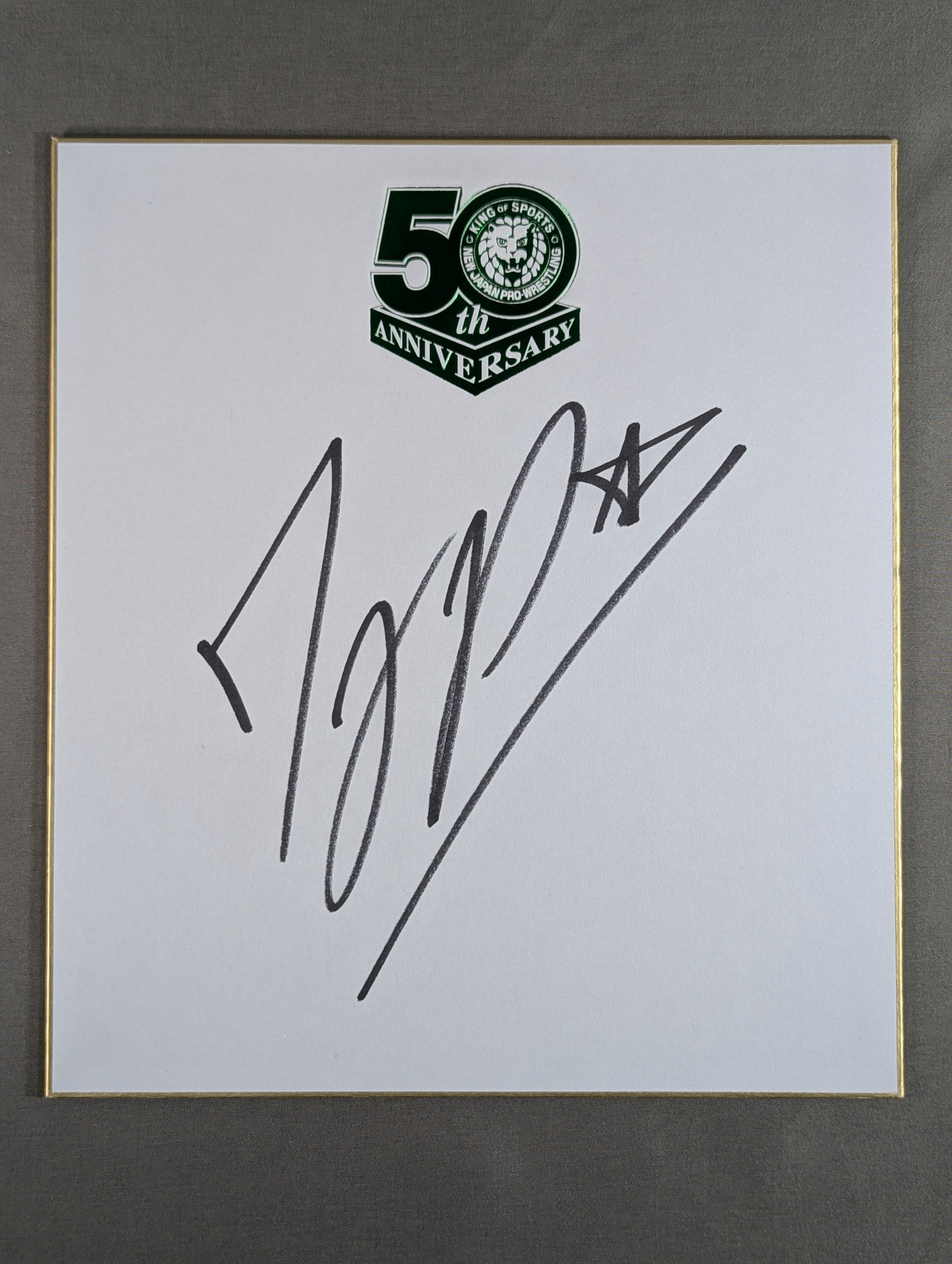 TJP(新日本プロレス50周年記念色紙) – 闘道館