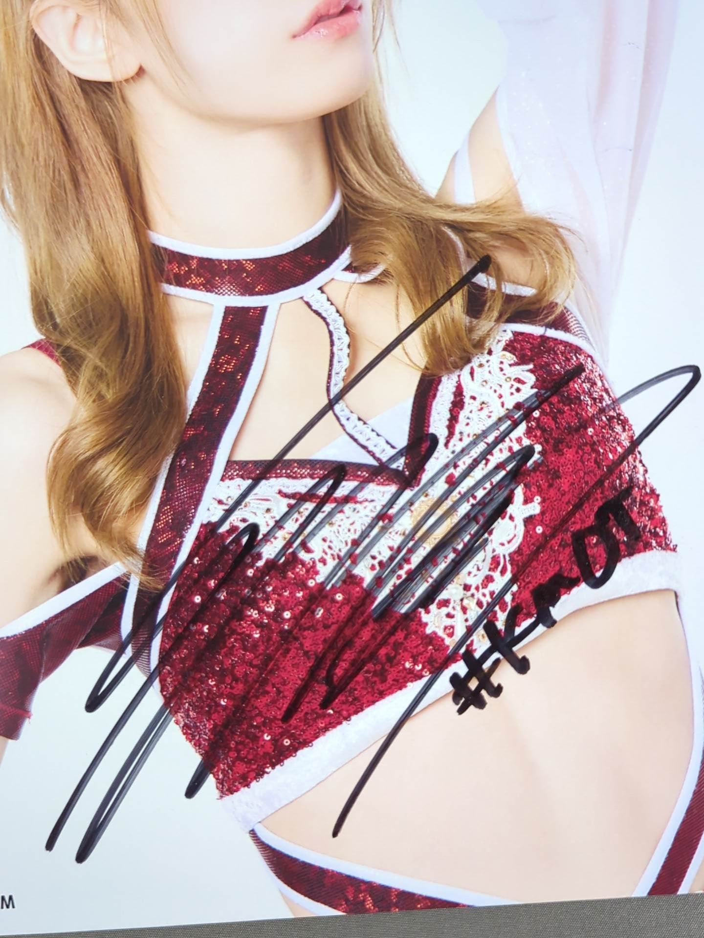 鹿島沙希 直筆サイン入り スターダムポートレート(K-6) – 闘道館