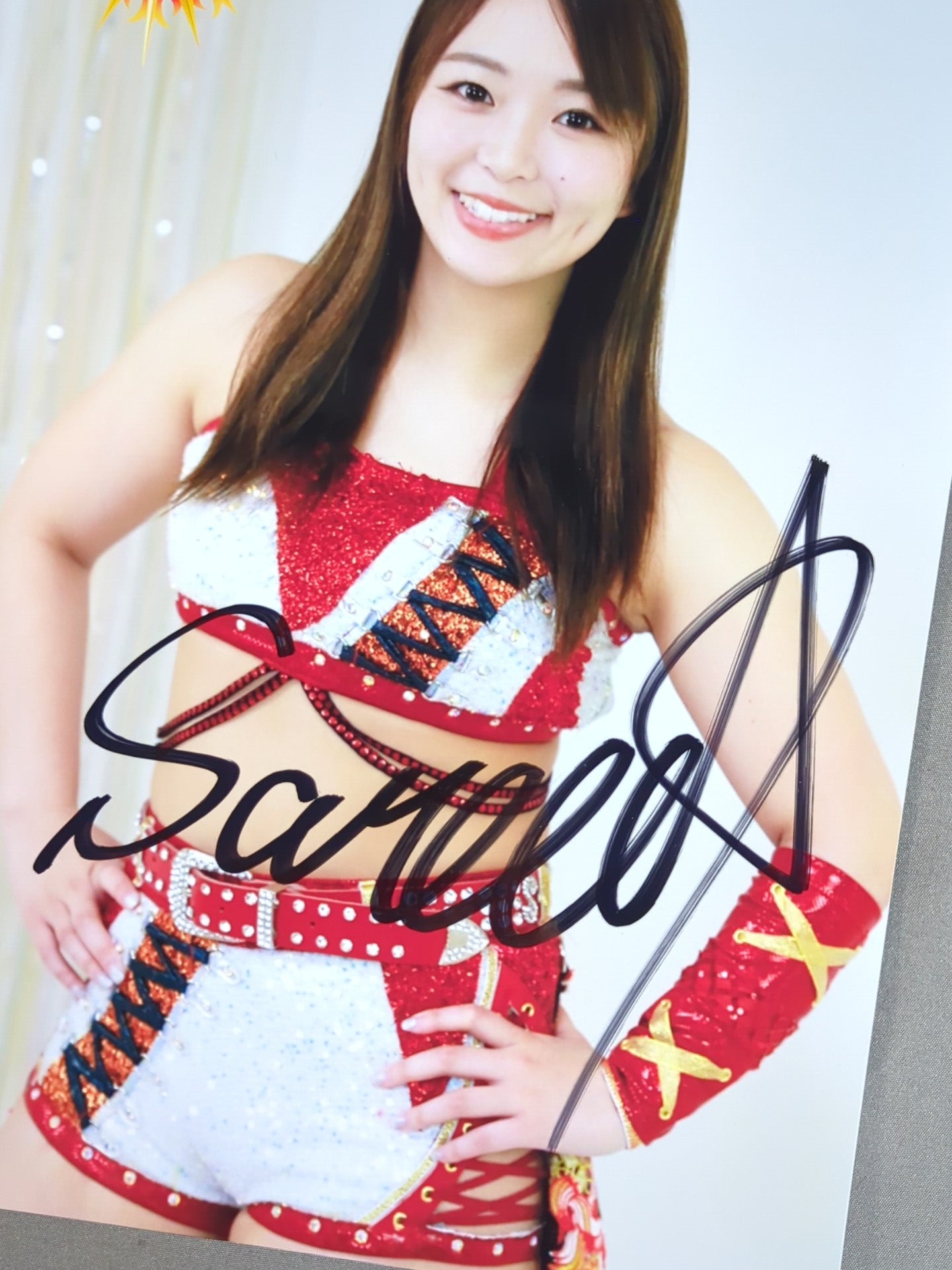 Sareee 直筆サイン入り ポートレート(E-8) – 闘道館