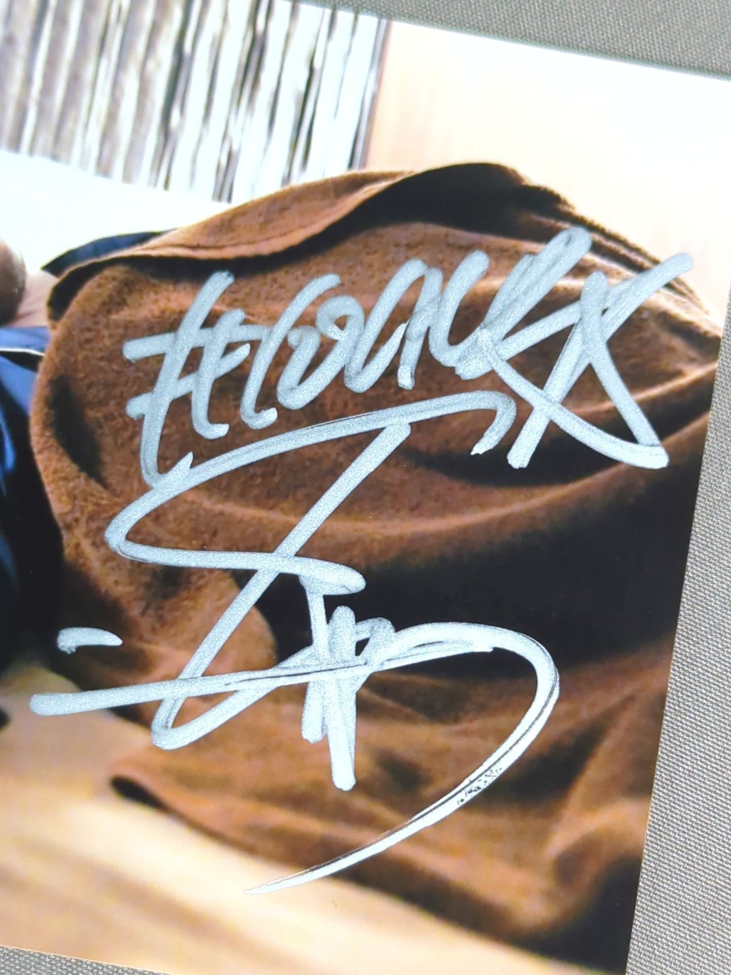 棚橋弘至 直筆サイン入り ブロマイド – 闘道館