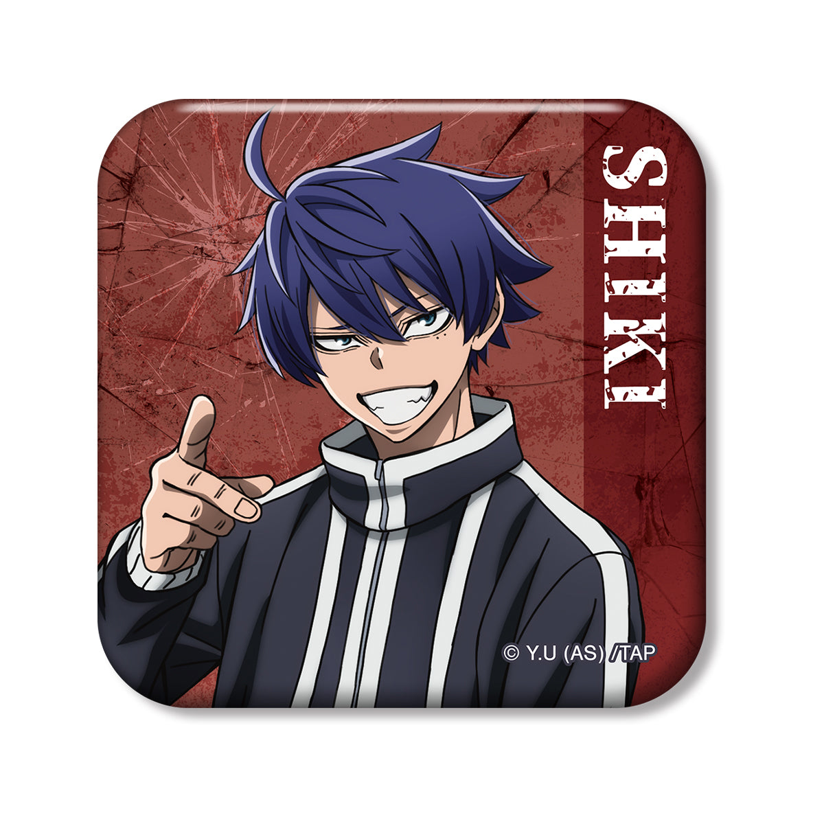 トレーディングスクエア缶バッジ（単品）｜TVアニメ『桃源暗鬼』公式