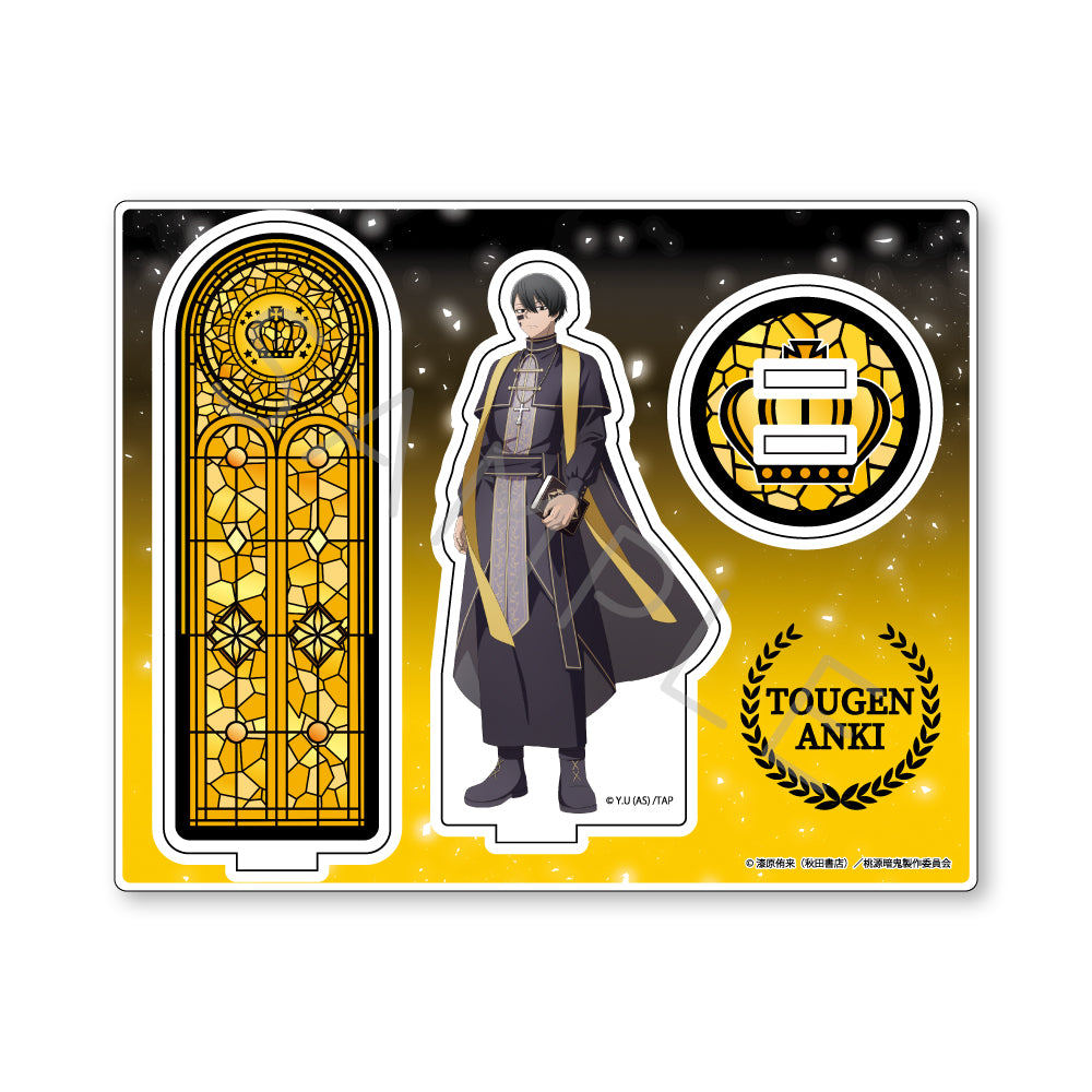 TVアニメ「桃源暗鬼」第2弾 ハート型缶バッジ M-NE (花魁坂京夜)｜TV