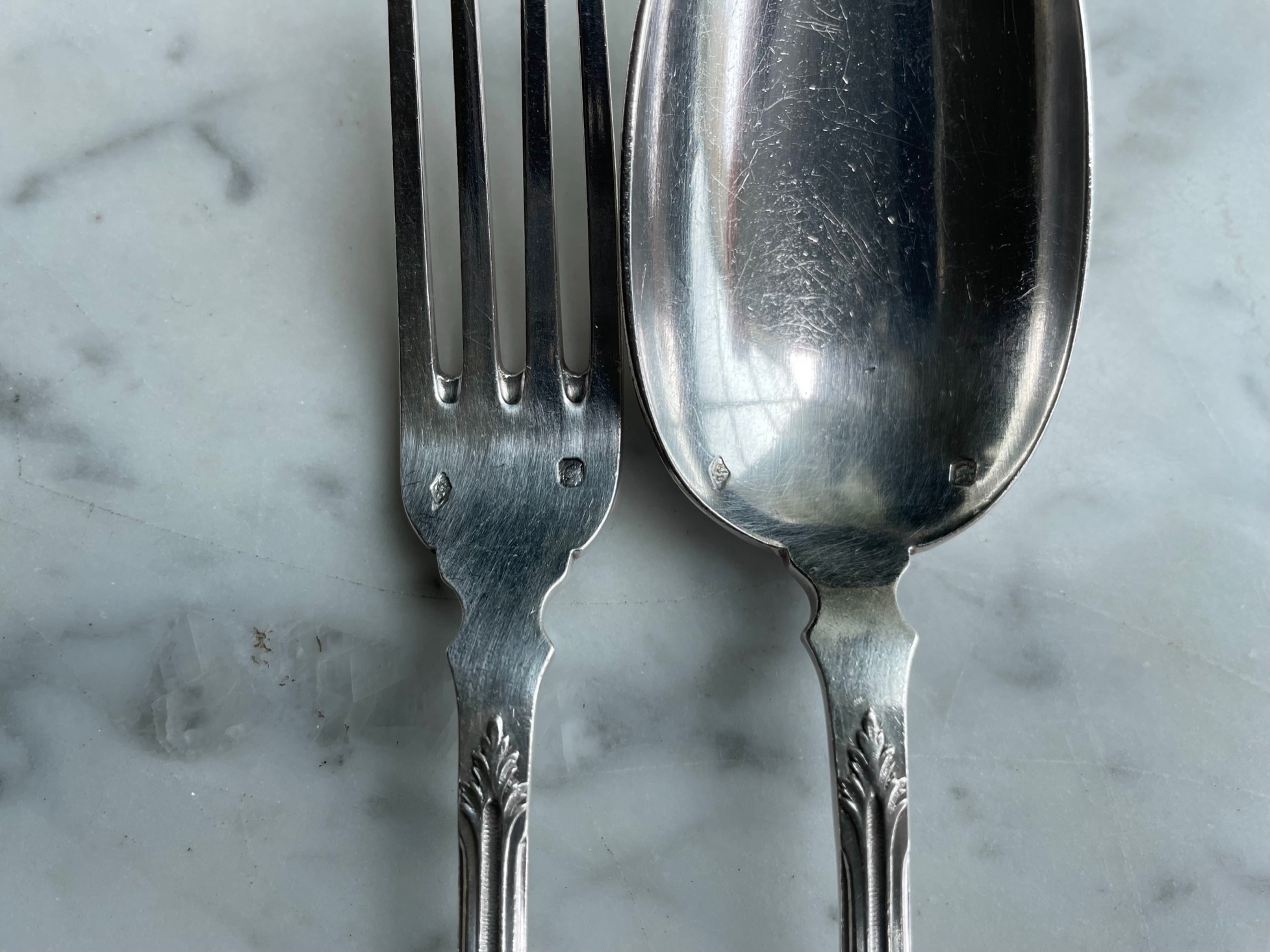 ピュイフォルカ デザートフォーク&スプーン t 8 - 陶夢