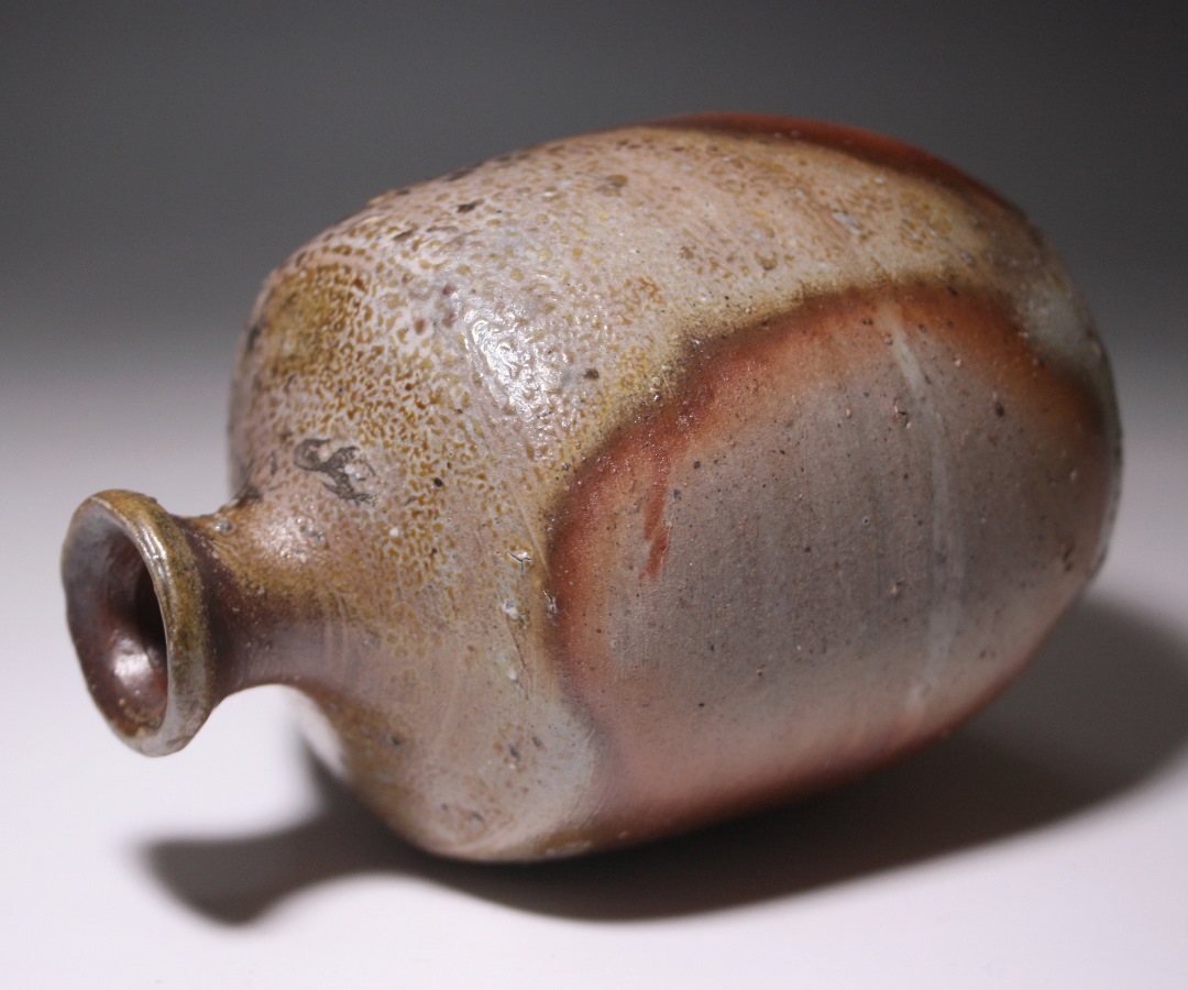 金重陶陽 作 「備前徳利」 ～備前焼専門卸小売店 川口陶楽苑～