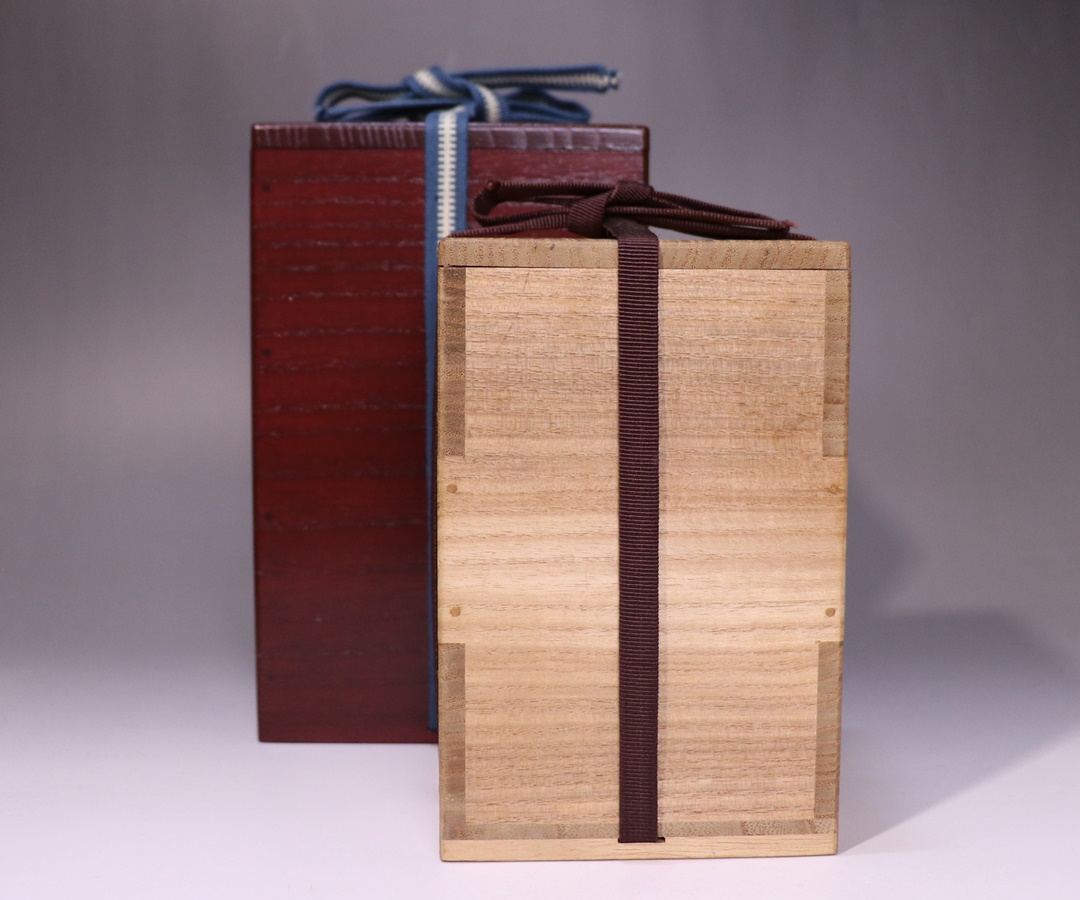 金重陶陽 作 「備前緋襷徳利」 ～備前焼専門卸小売店 川口陶楽苑～