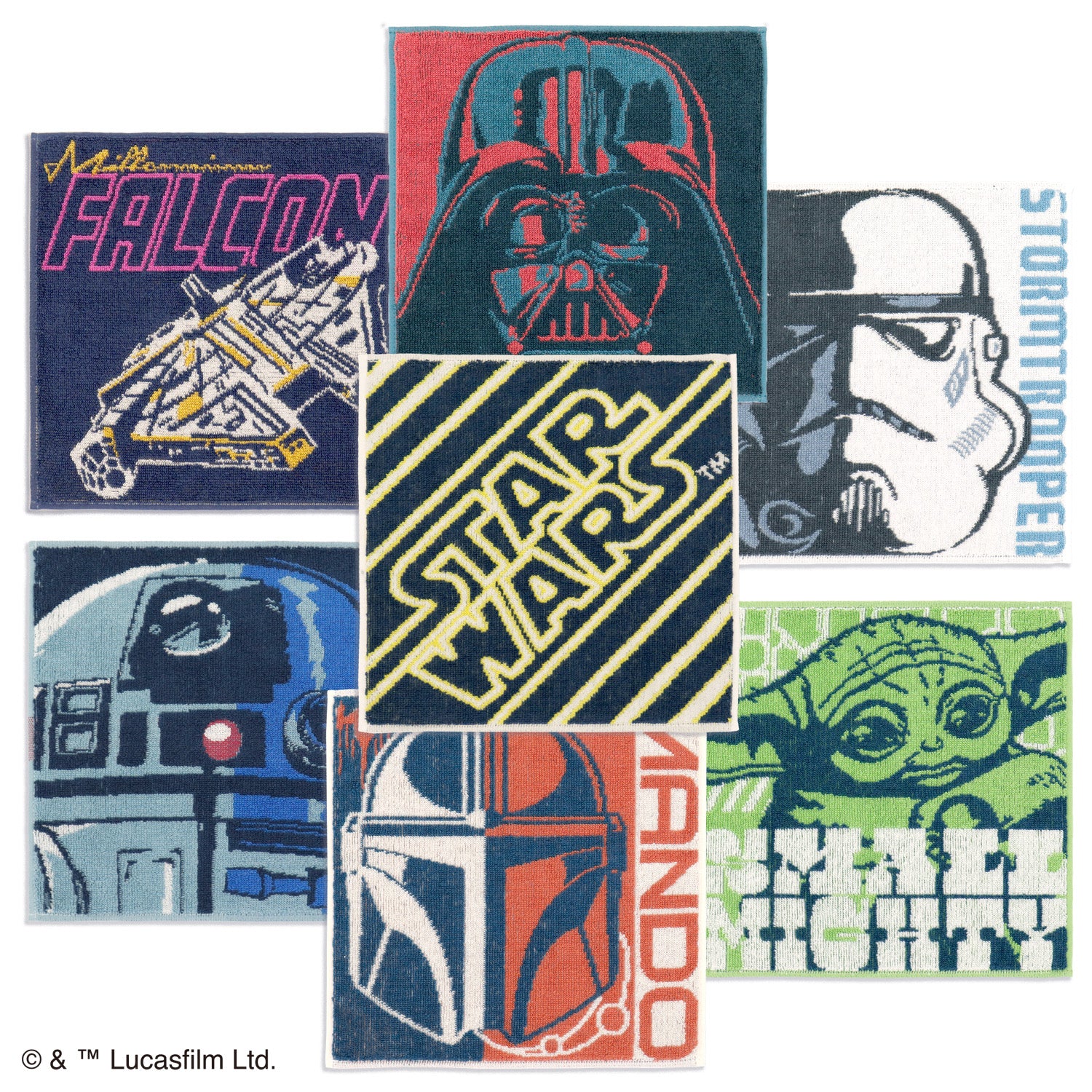 STAR WARS』 ストームトルーパー タオルハンカチ – タオル美術館公式