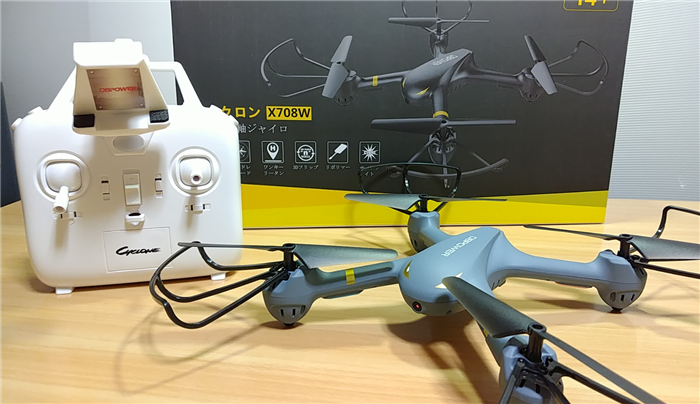 DBPOWER X708W サイクロン飛行レビュー | ドローンマニアックス