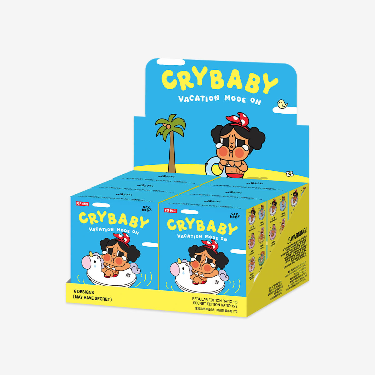 CRYBABY Vacation Mode On Series-Fridge Magnet Blind Box – Toybeta