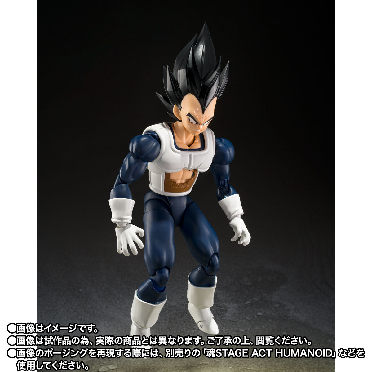 ドラゴンボールZ】S.H.フィギュアーツ『ベジータ-旧戦闘服-』可動