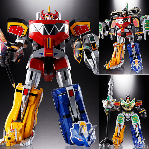 恐竜戦隊ジュウレンジャー】超合金魂『獣帝大獣神 GX-72 大獣神 ＆ GX