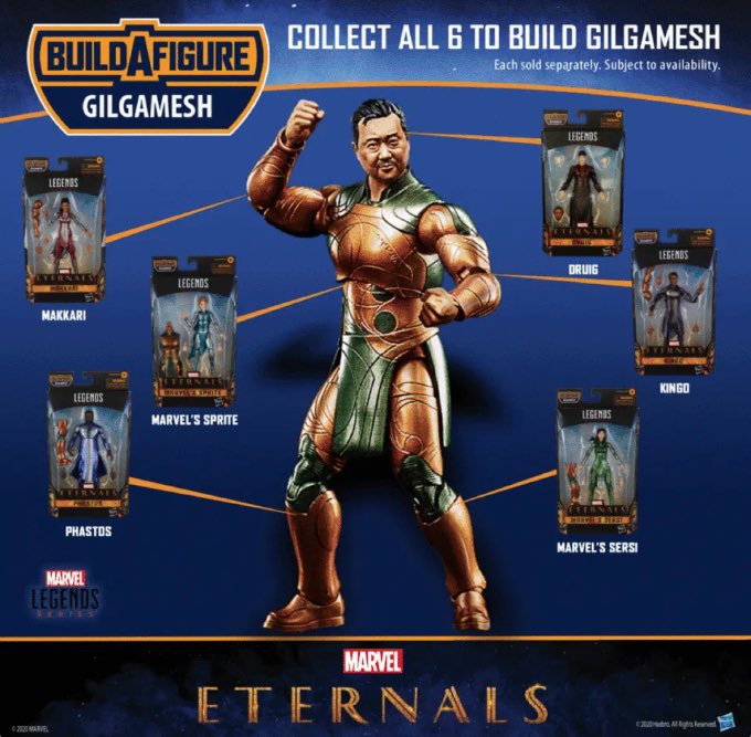 トイザらス予約】マーベルレジェンド新作！『エターナルズ』シリーズが