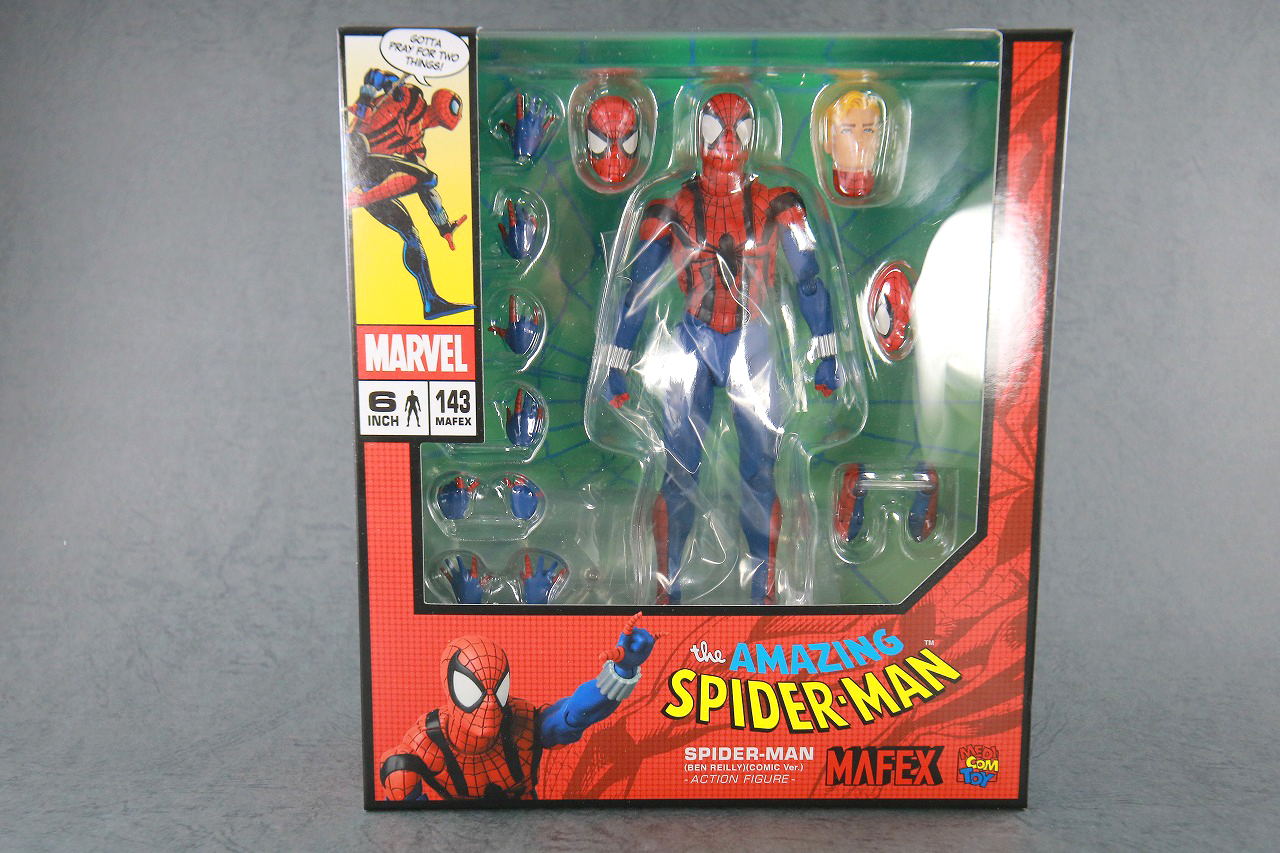 MAFEX スパイダーマン（ベン・ライリー） レビュー | トイハコ