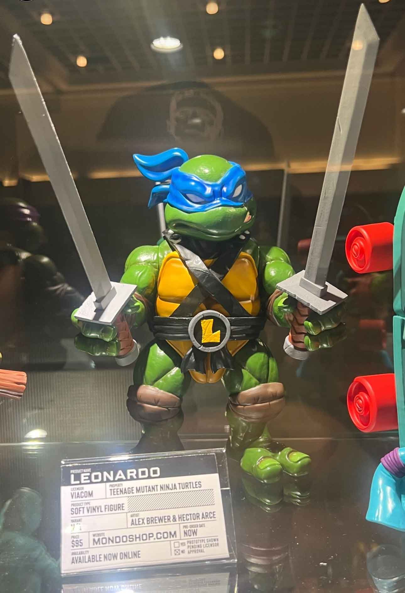 Mondo TMNT Soft Vinyl Figures at Monster Palooza Con 2024