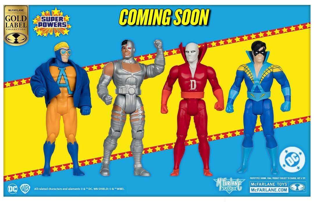 DC Super Powers Gold Label Wave 11 Preorder - Toy Habits