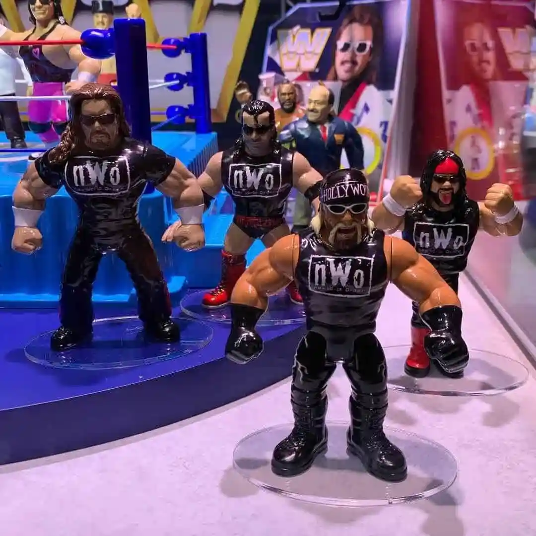 NWO WWE Retro Figure 2-Packs On Display