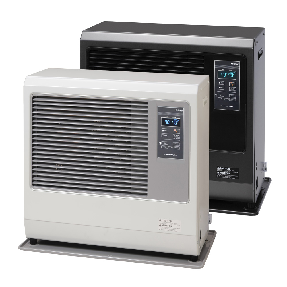 L-731/732 Toyotomi Vented Heater: Elegant Choices in White