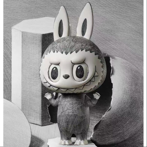 Labubu The Monsters MEGA Labubu 400% Sketch 2024 LIMITED – TOYSEZ