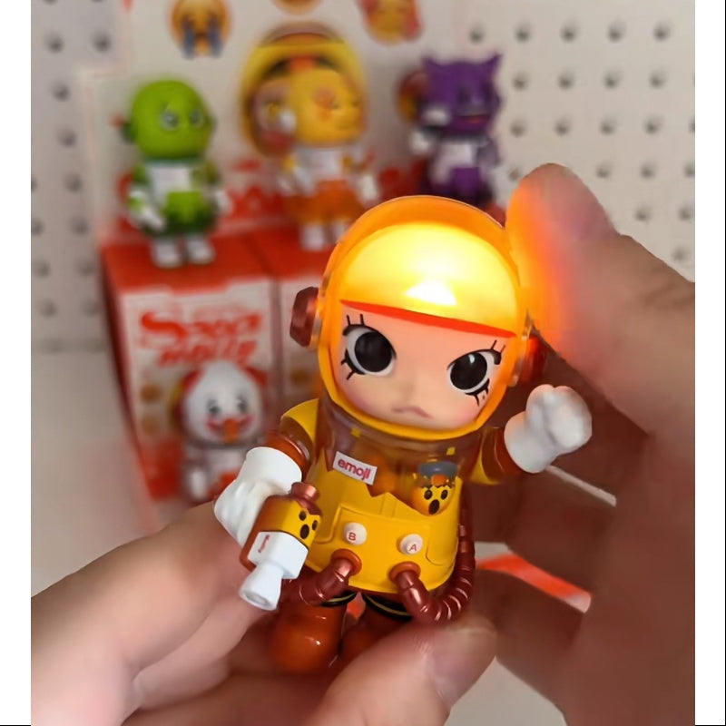 MEGA SPACE MOLLY 100% X emoji Series Secret OPEN MINDED(1/108