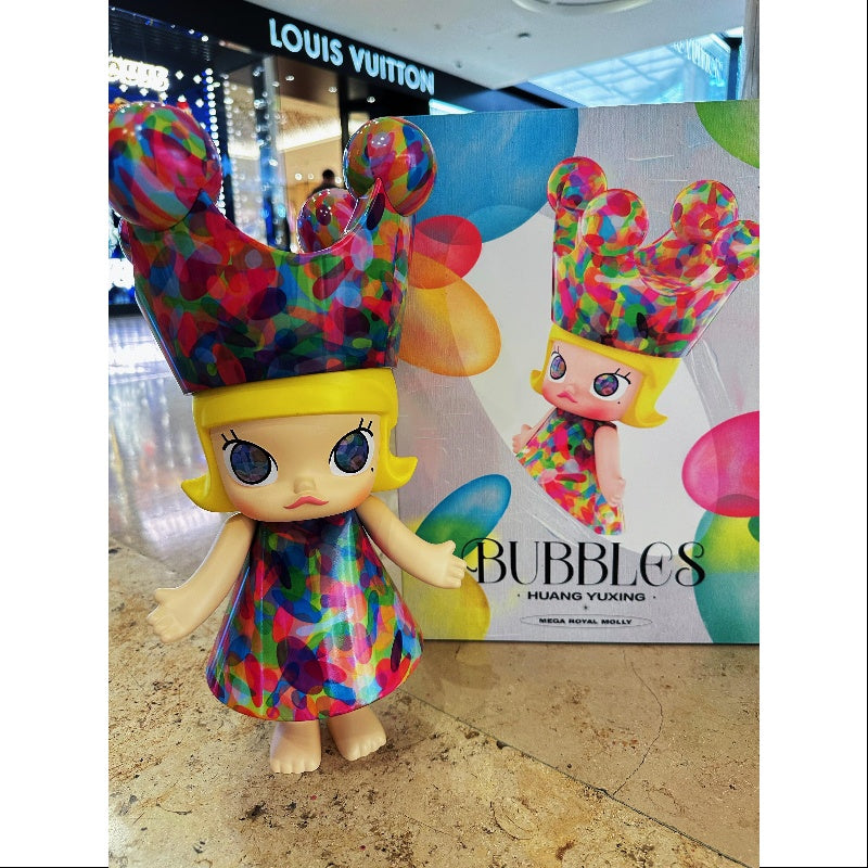 MEGA ROYAL MOLLY 400% Bubbles Huang YuXing 2024 Limited – TOYSEZ