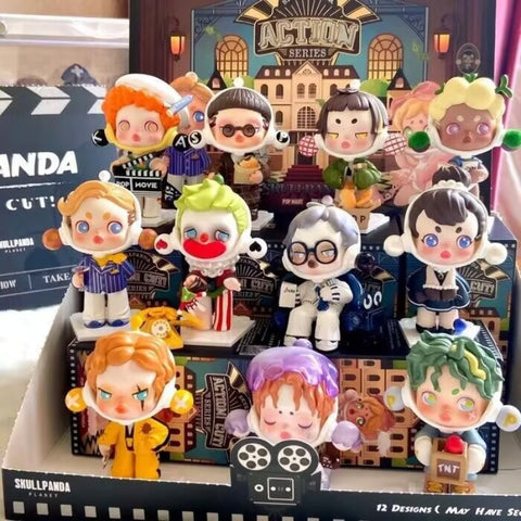 Skullpanda Action Cut! Series Whole Set Opened – TOYSEZ