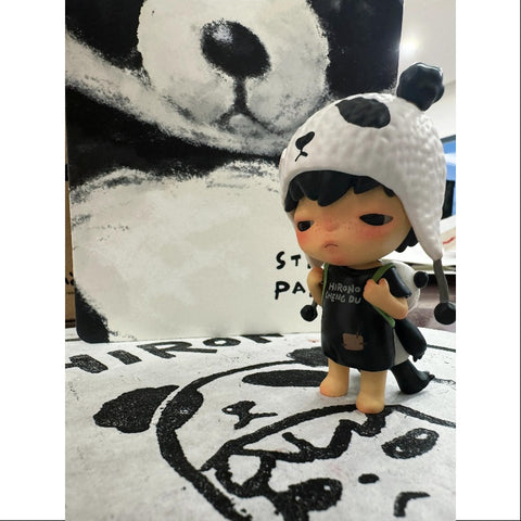 Hirono Stray Panda Art Toy Figurine 2024 Chengdu LIMITED – TOYSEZ