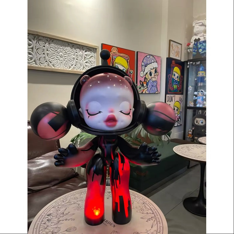 MEGA α SKULLPANDA Red Crystal 1000% 2025 Limited Edition – TOYSEZ