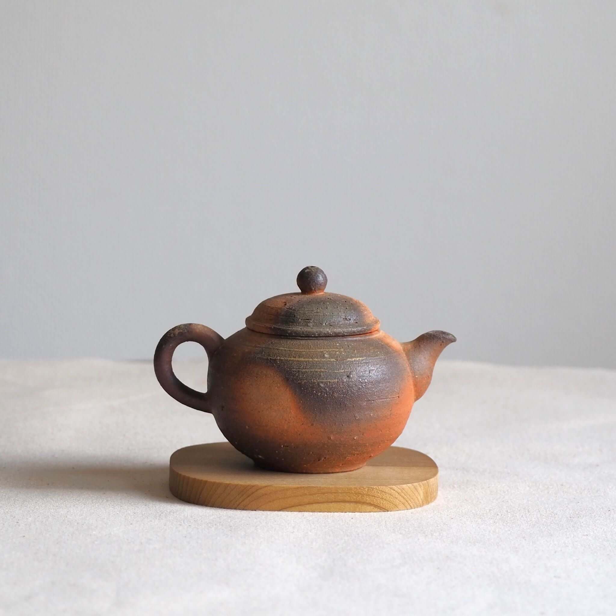 備前焼 森一朗工房作 胡麻急須 [東山堂煎茶器店 オンラインショップ