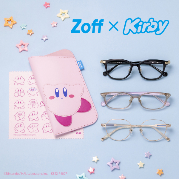 星のカービィとコラボしたアイウェアコレクションが新登場