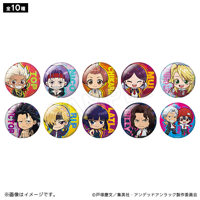 しの Anti Extra Life Club 缶バッジ 第5弾 10点 しの Anti Extra Life