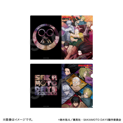 SAKAMOTO DAYS クリアファイルセット アクションver. SAKAMOTO DAYS