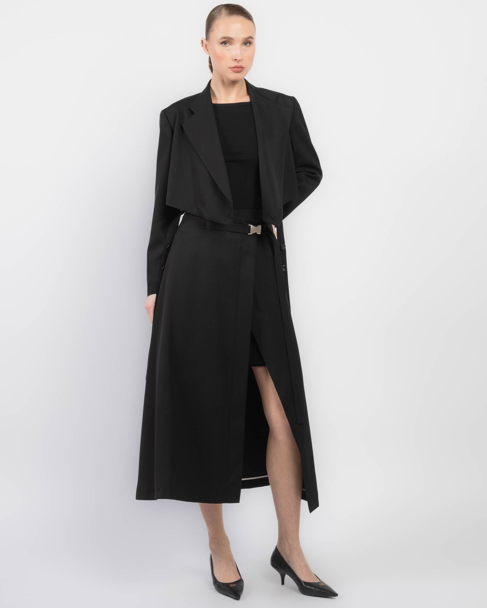 UJOH Wrap Short Jacket