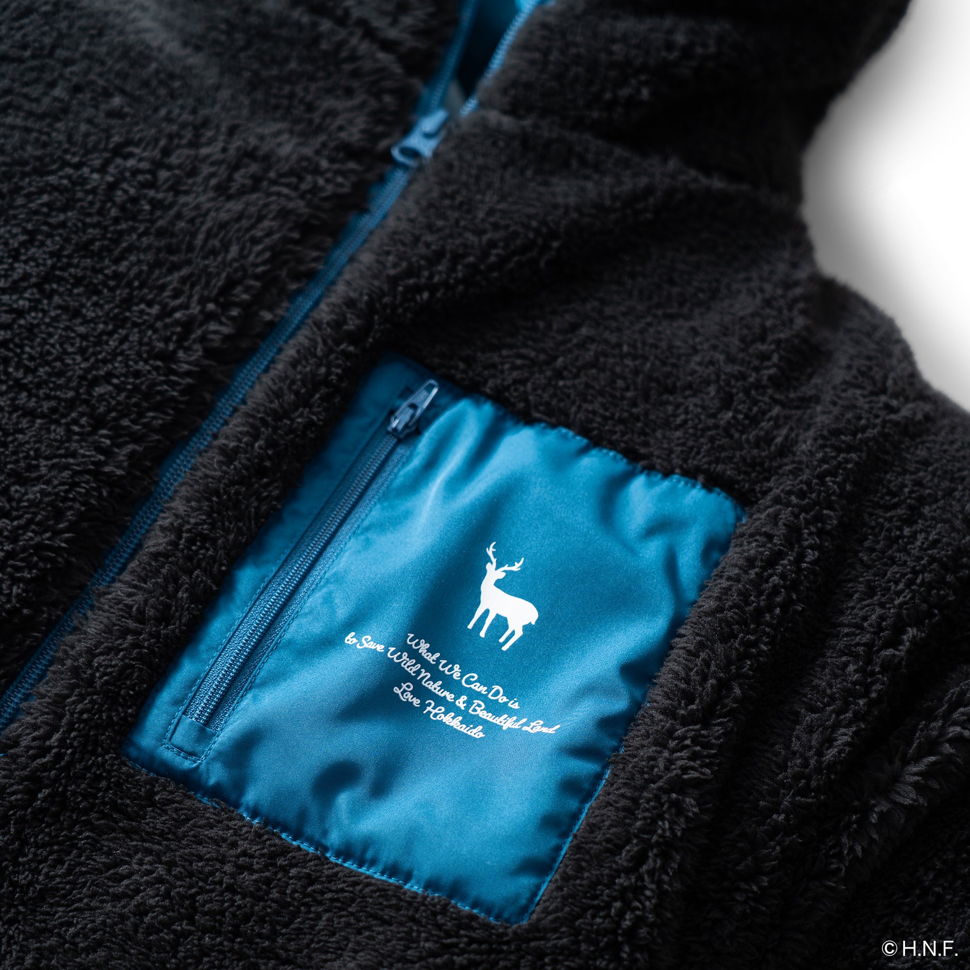 F/MODE TNOC THE FLEECE HOODIE ZIPUP2.5