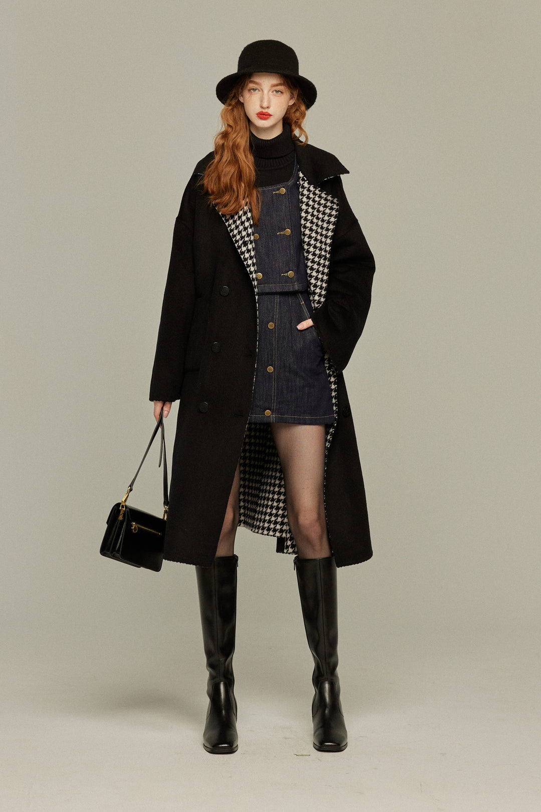 口角にほくろがある彼女》リバーシブル2WAYコート – Tnewties