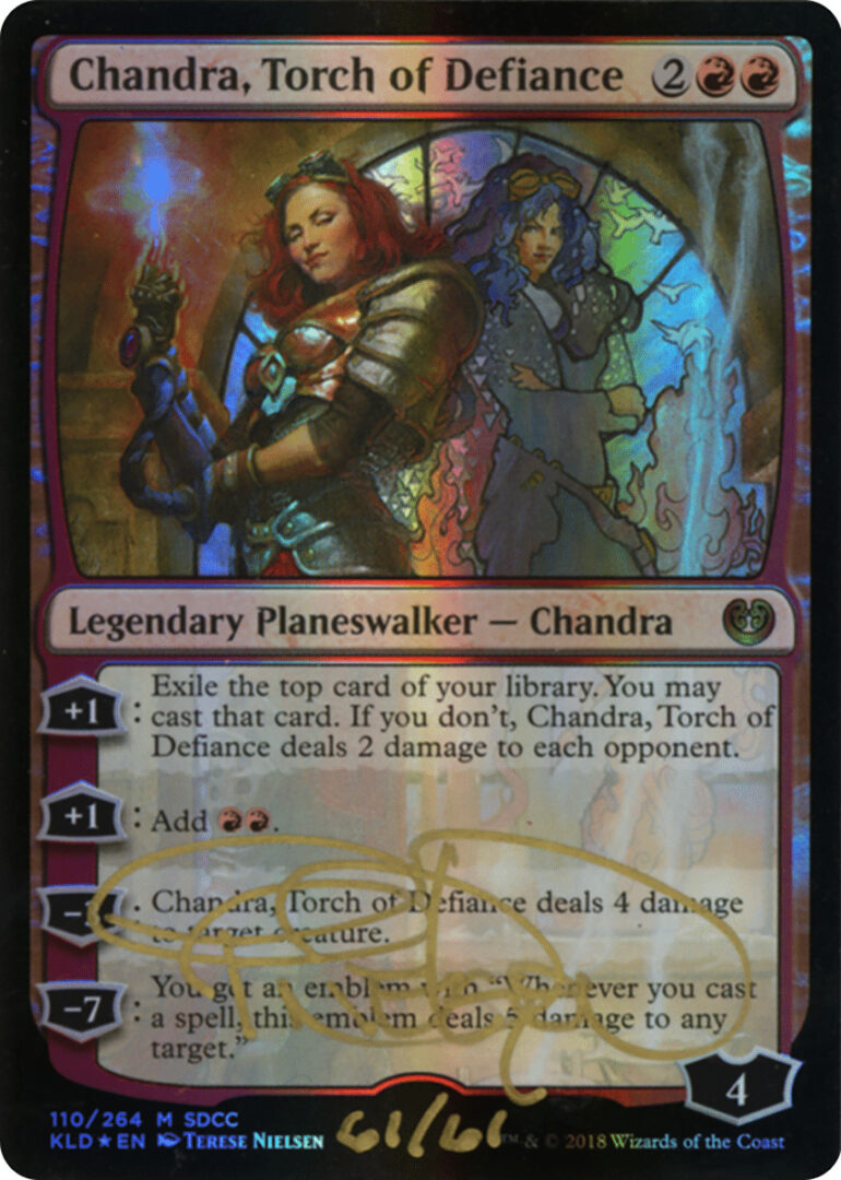 Painted FOIL Artist Proof 